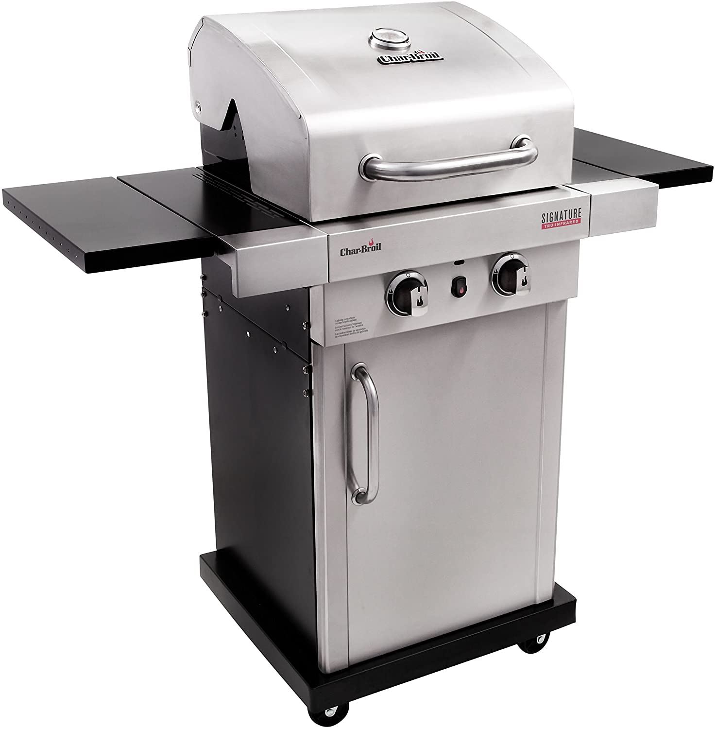 Char-Broil Commercial Series Stainless 2-Burner Liquid And Gas Infrared Grill In The Gas Grills Department At | colegiomarillac.edu.pe
